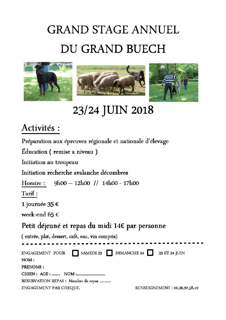 Du Grand Buech - GRAND STAGE ANNUEL DU GRAND BUECH 